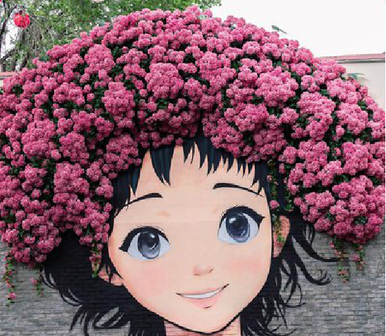 宁德墙体彩绘-网红墙打卡