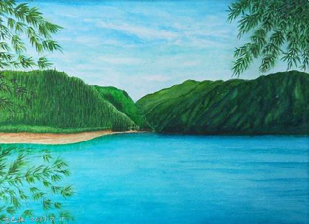 宁德在墙绘中，如何绘画绿水青山？